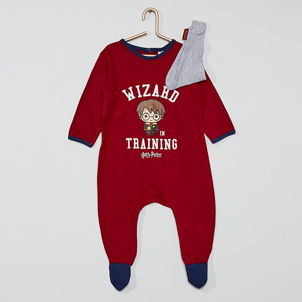 Pijama Babero De Algodon Harry Potter Bebe Nino Burdeos Kiabi 12 00 Pijama Babero De Algodon Harry Potter Bebe Nino Burdeos Kiabi 12 00