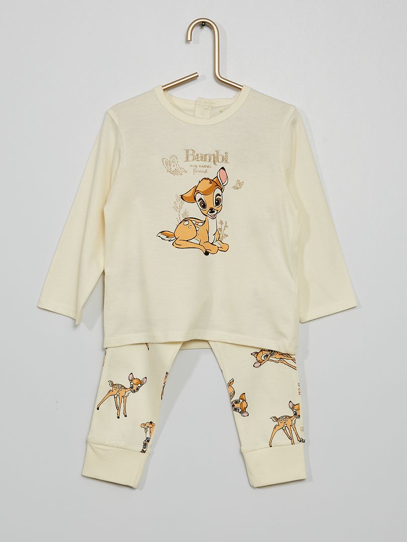 Pijama 'Bambi' BEIGE - Kiabi