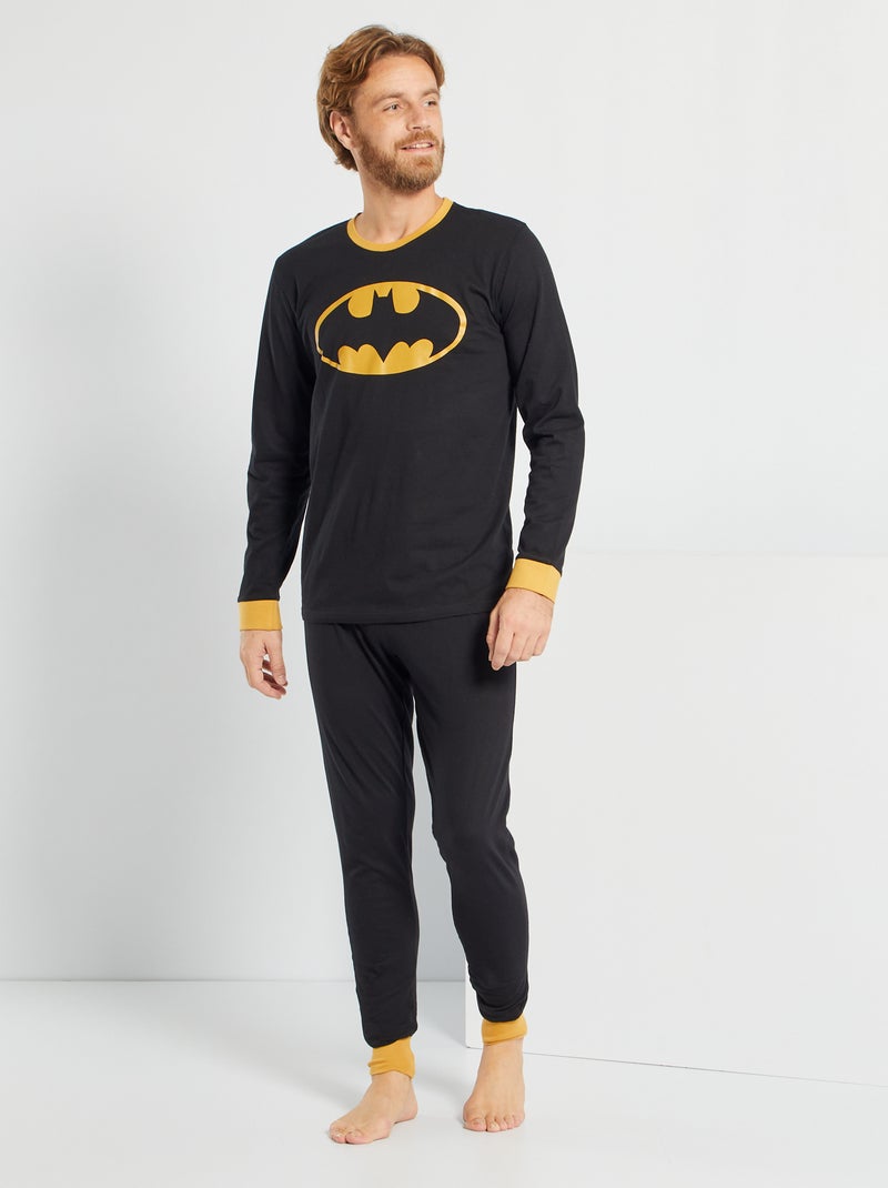 Pijama 'Batman' negro - Kiabi