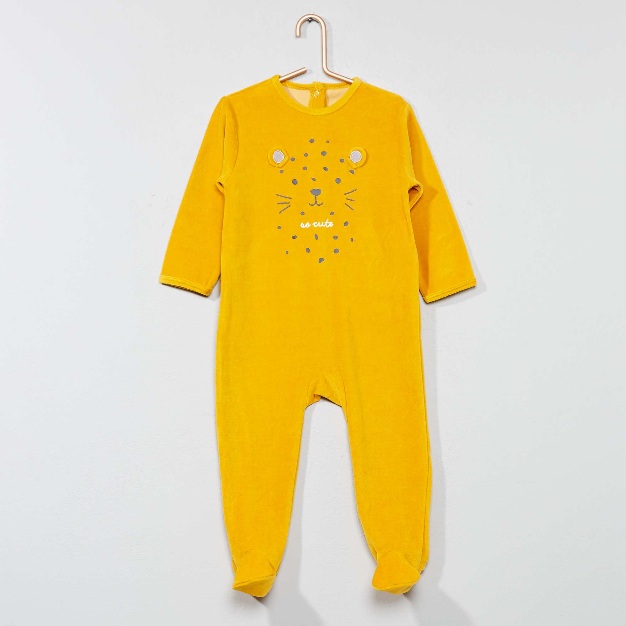 pijama amarillo bebe