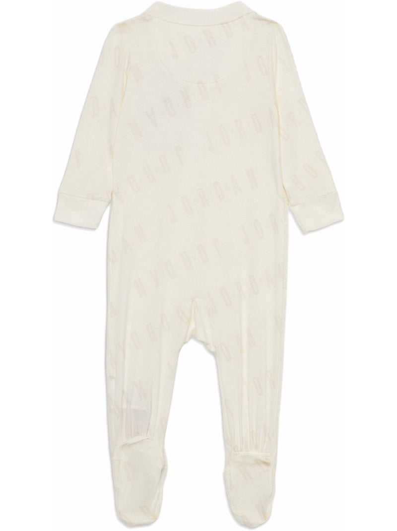 Pijama Bubble con pies unisex - Jordan Crema - Kiabi