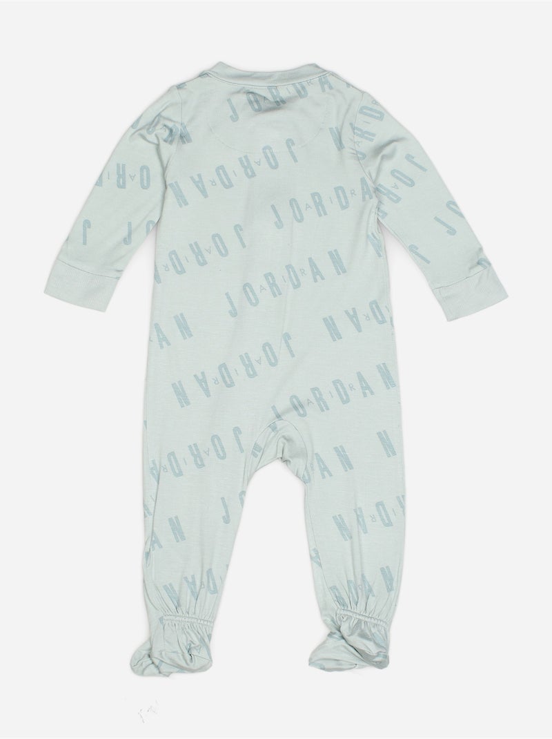 Pijama Bubble con pies unisex - Jordan Verde - Kiabi