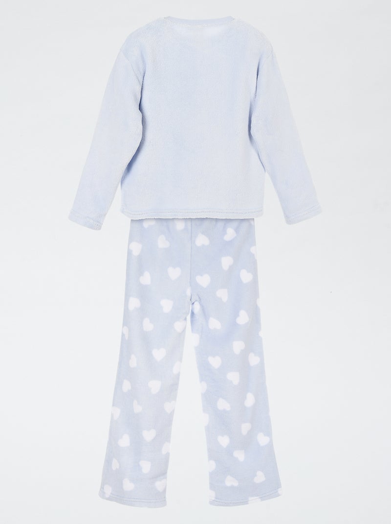 Pijama calentito de polar 'Hello Kitty' Azul - Kiabi