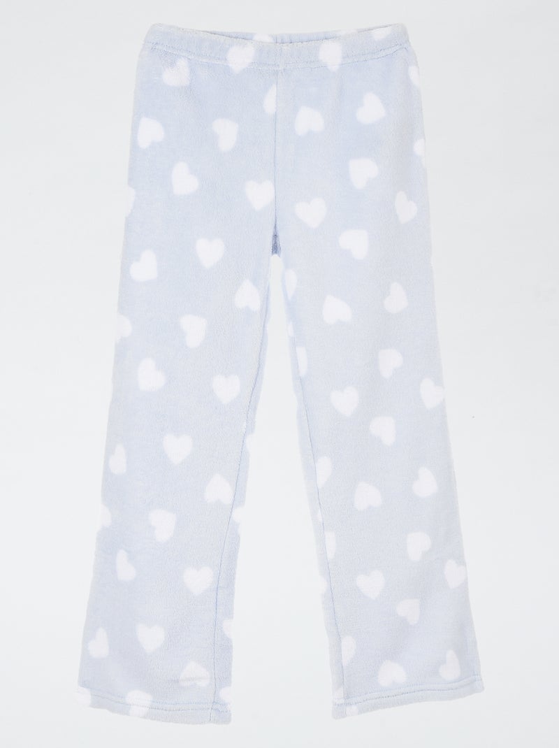 Pijama calentito de polar 'Hello Kitty' Azul - Kiabi