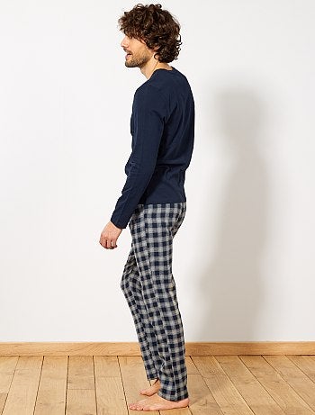 pijama invierno hombre kiabi