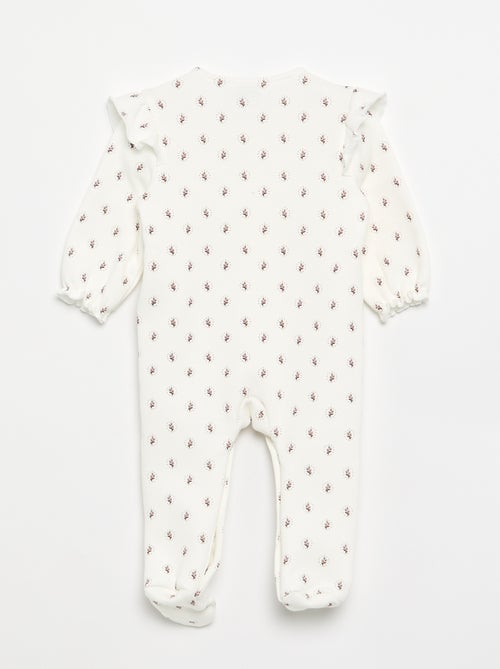 Pijama cálido para dormir con pies - Kiabi