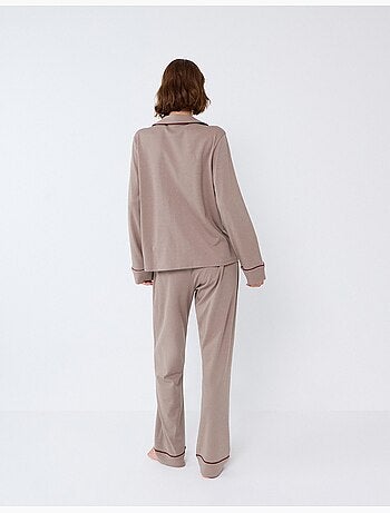 Pijama camisa, mo fashion