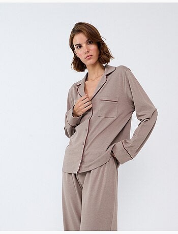 Pijama camisa, mo fashion