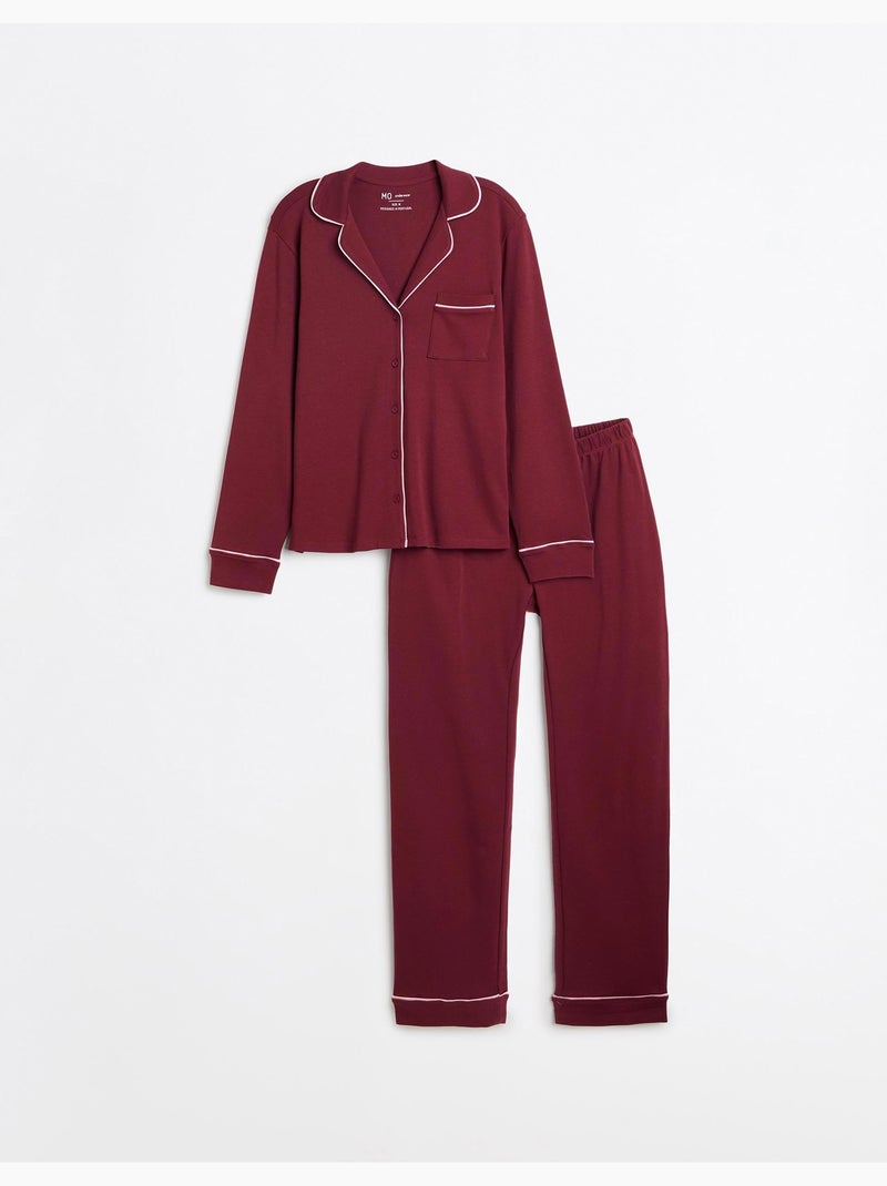 Pijama camisa, mo fashion Marrón - Kiabi