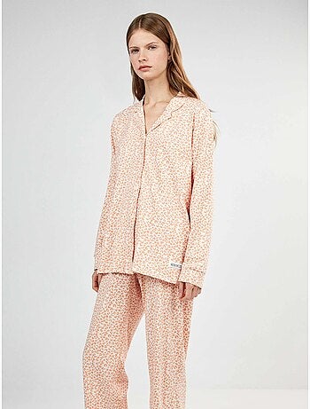 Pijama camisero sex and the city animal print