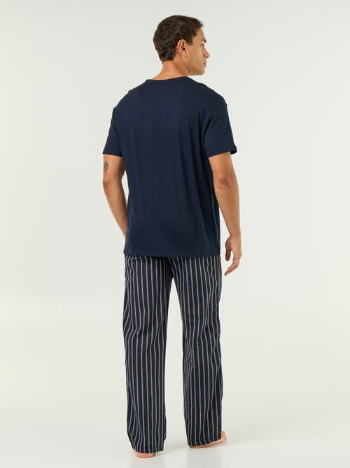 Pijama camiseta + pantalón - 2 piezas - Kiabi