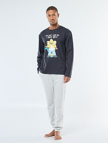 Pijama camiseta + pantalón 'The Simpsons' - 2 piezas