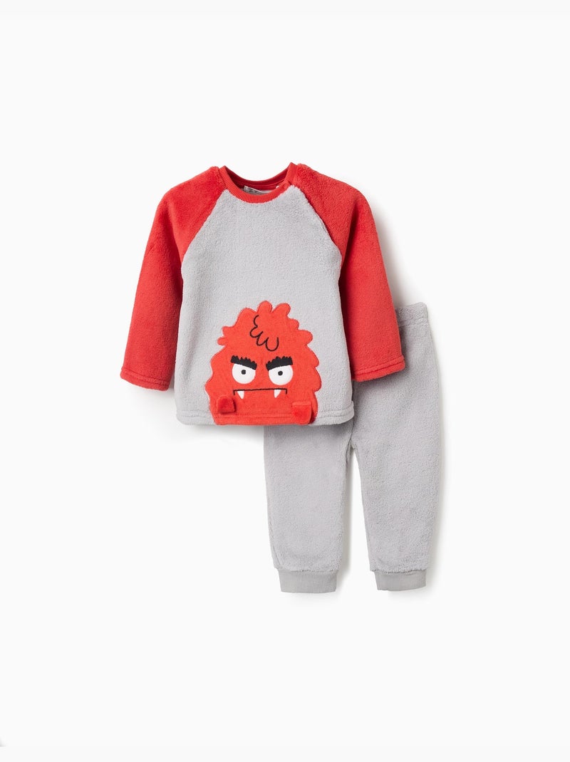 Pijama cómodo con detalles Gris - Kiabi