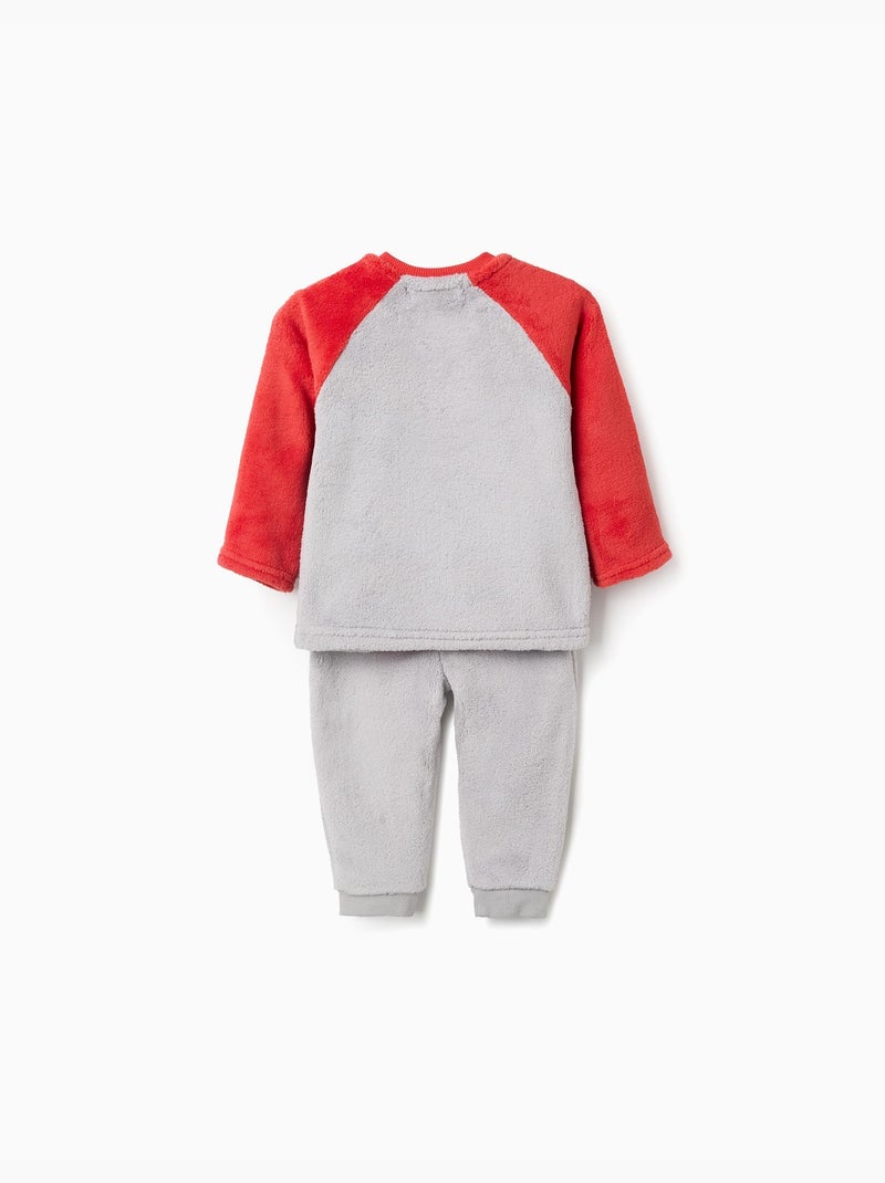 Pijama cómodo con detalles Gris - Kiabi
