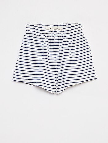 Pijama con camiseta de manga corta + short - 2 piezas