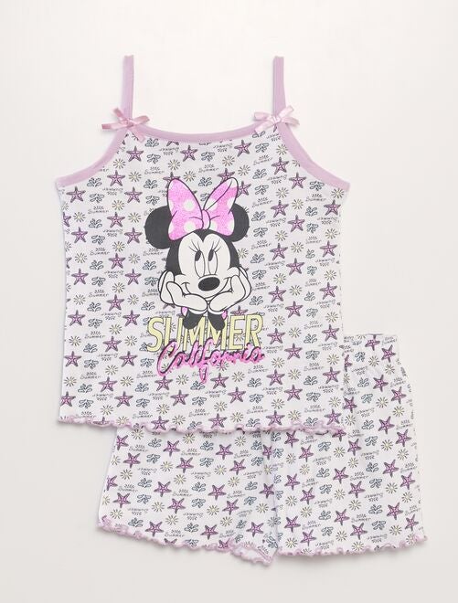 Pijama con camiseta de tirantes + short 'Minnie' 'Disney' - 2 piezas - Kiabi