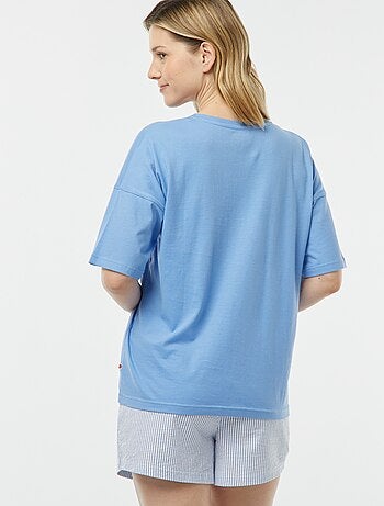 Pijama con camiseta + pantalón corto 'Dodo'