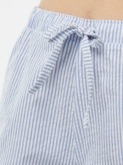 Pijama con camiseta + pantalón corto 'Dodo' - Kiabi