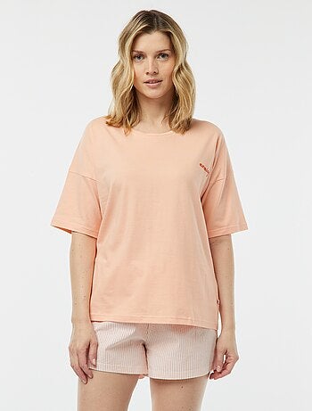 Pijama con camiseta + pantalón corto 'Dodo'