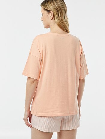 Pijama con camiseta + pantalón corto 'Dodo'