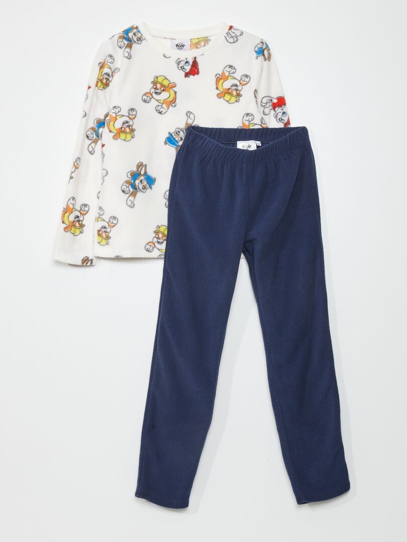 Pijama con camiseta + pantalón 'La Patrulla Canina'  2 piezas AZUL - Kiabi