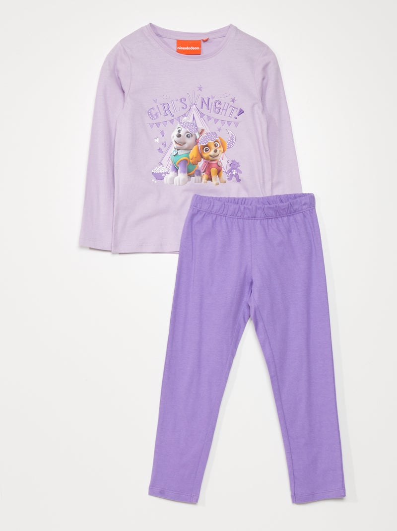 Pijama con camiseta + pantalón 'La Patrulla Canina' PURPURA - Kiabi