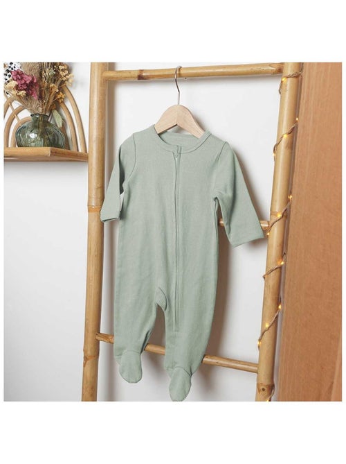 Pijama con cremallera delantera - Kiabi