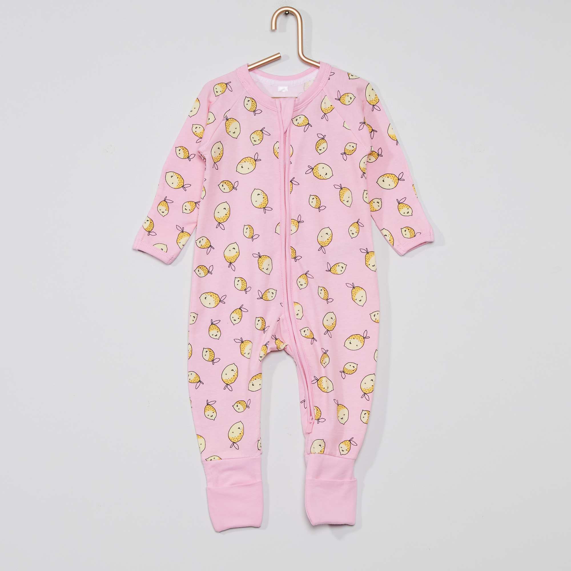 pijama bebe doble cremallera