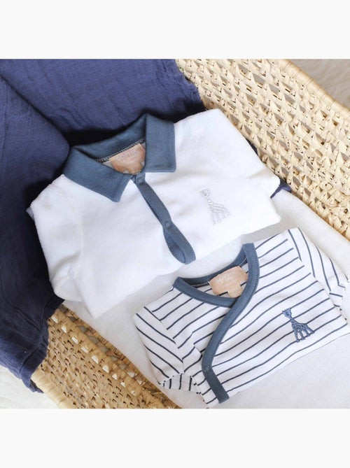 Pijama con cuello polo - Kiabi