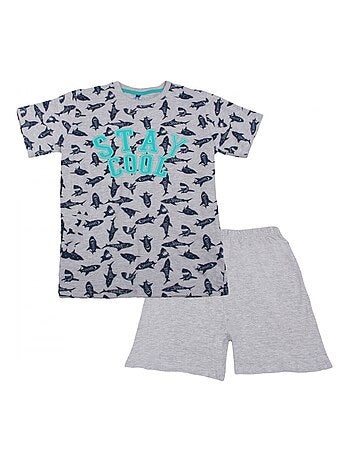 Pijama con pantalon corto nino