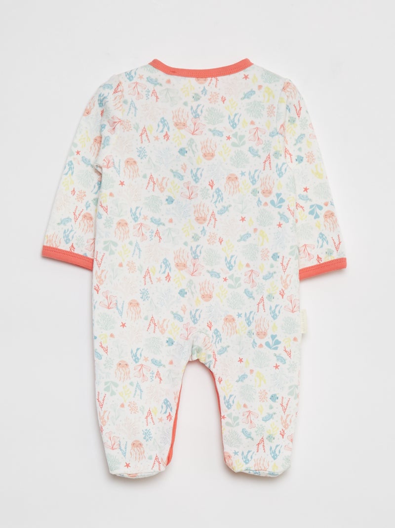 Pijama con pies 'Petit Béguin' ROSA - Kiabi