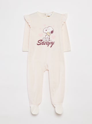 Pijama con pies 'Snoopy'