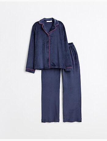 Pijama con ribete, mo fashion
