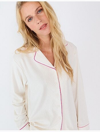 Pijama con ribete, mo fashion