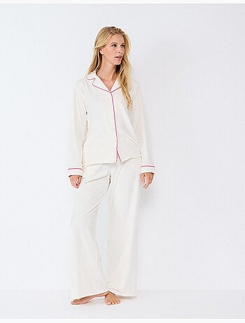 Pijama con ribete, mo fashion