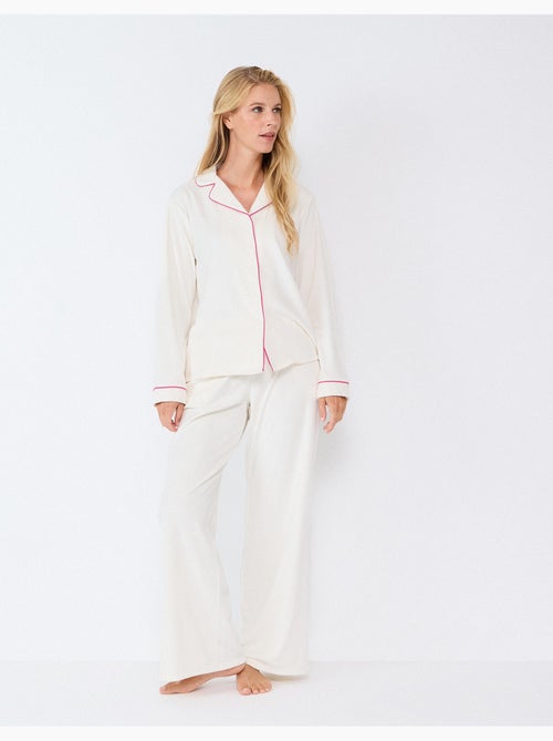 Pijama con ribete, mo fashion - Kiabi Pijama con ribete, mo fashion - Kiabi