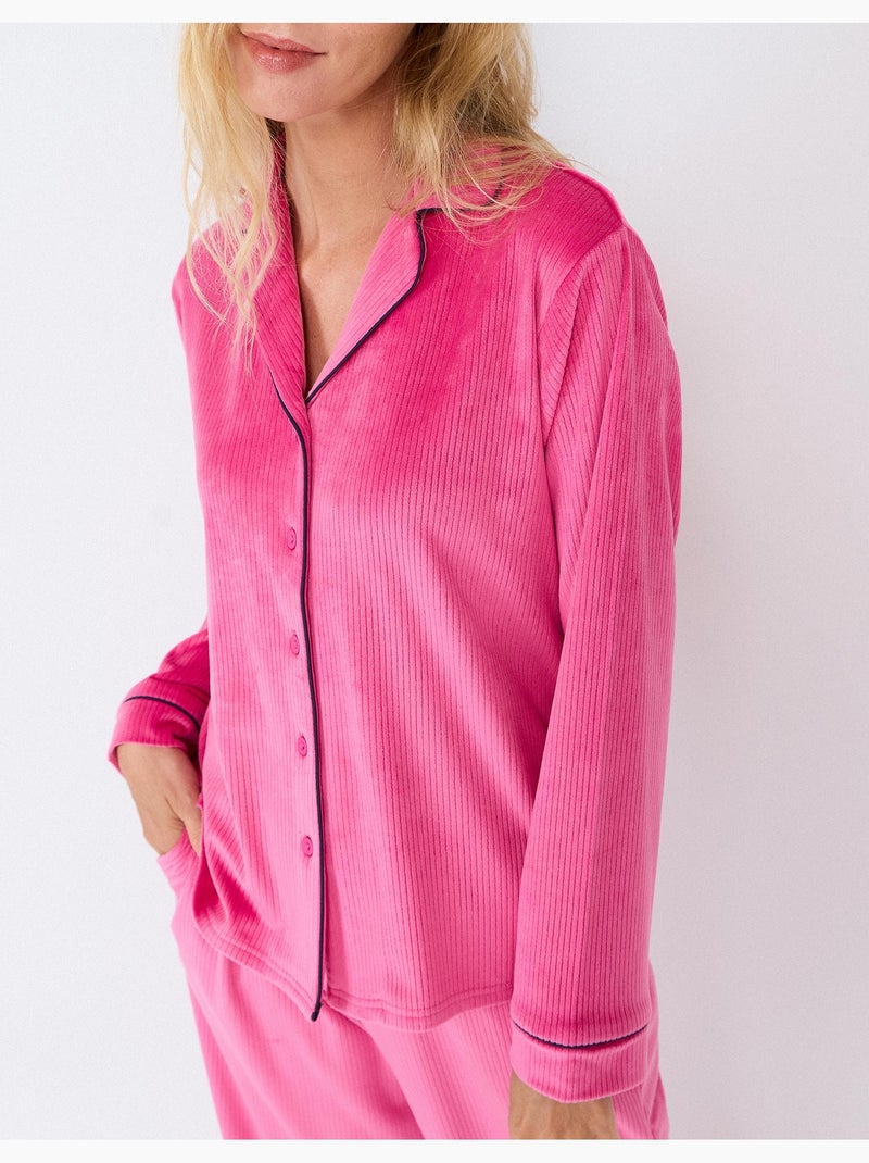 Pijama con ribete, mo fashion Rosa - Kiabi