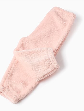 Pijama Coral de Forro Blanco