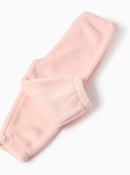 Pijama Coral de Forro Blanco - Kiabi