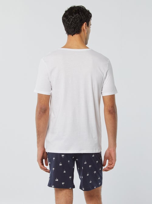 Pijama corto - 2 piezas - Kiabi