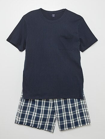 Pijama corto - short + camiseta - 2 piezas