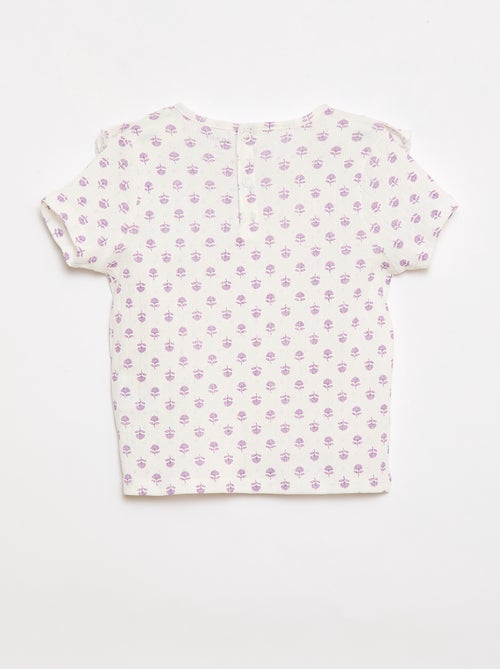 Pijama corto 2 piezas - Kiabi