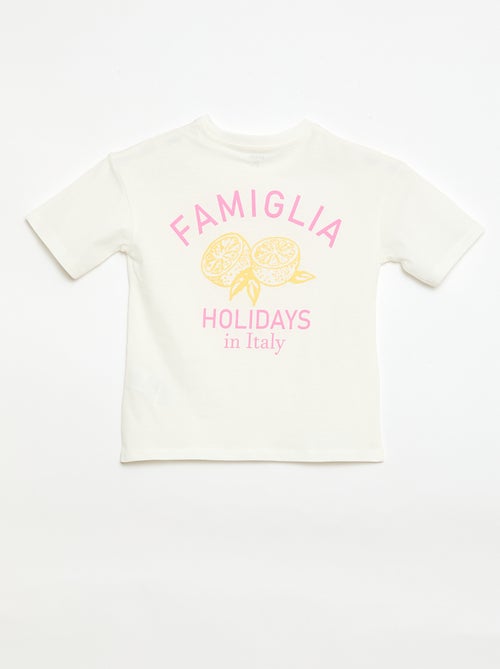 Pijama corto 2 piezas - Kiabi Pijama corto 2 piezas - Kiabi