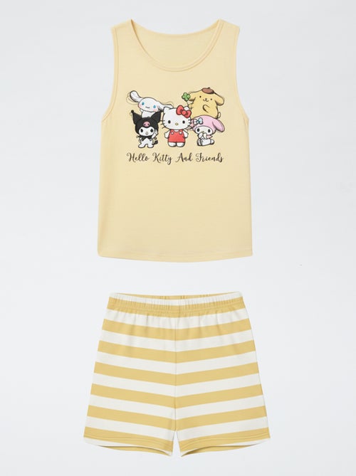 Pijama corto 2 piezas 'Hello Kitty' - Kiabi