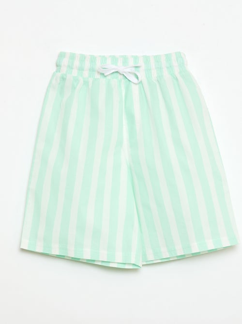 Pijama corto 2 piezas Pantalón corto + Camiseta - Kiabi