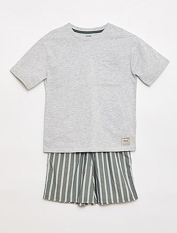 Pijama corto 2 piezas