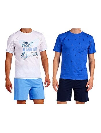 Pijama Corto Algodón - Pack de 2