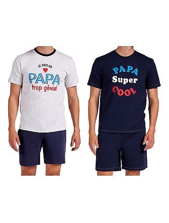 Pijama Corto Algodón - Pack de 2