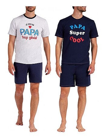 Pijama Corto Algodón - Pack de 2