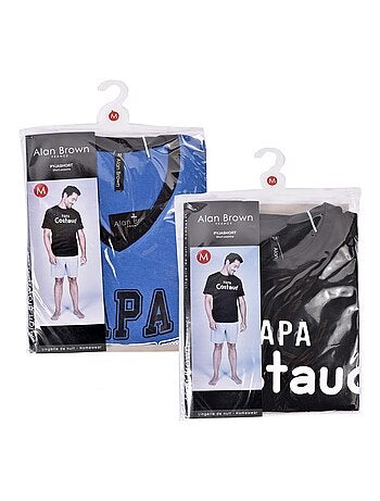 Pijama Corto Algodón - Pack de 2